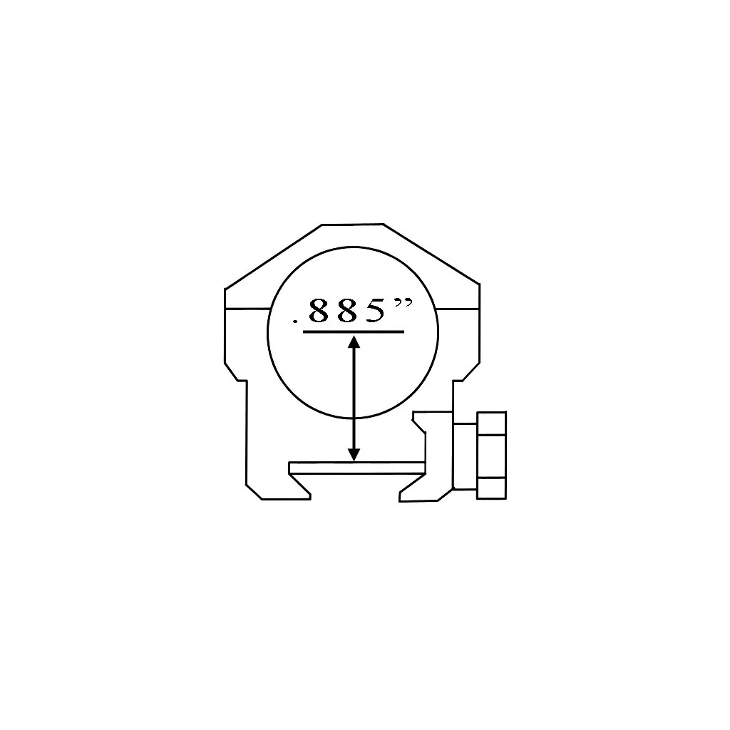 Hi-Lux Optics Max-Tac Steel Rings - Image 3