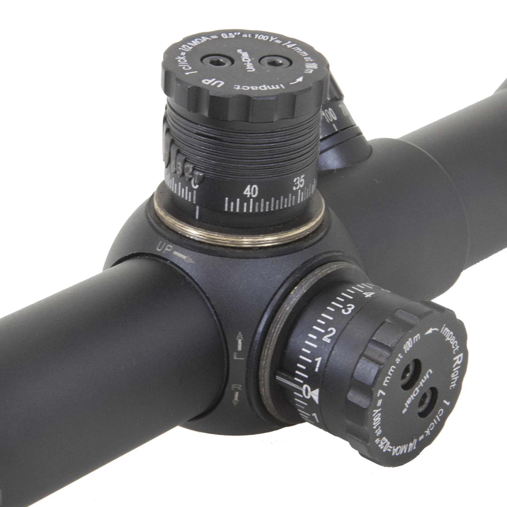 Hi-Lux Uni-Dial 4X-16X Ballistic Turret Rifle Scope - Image 2