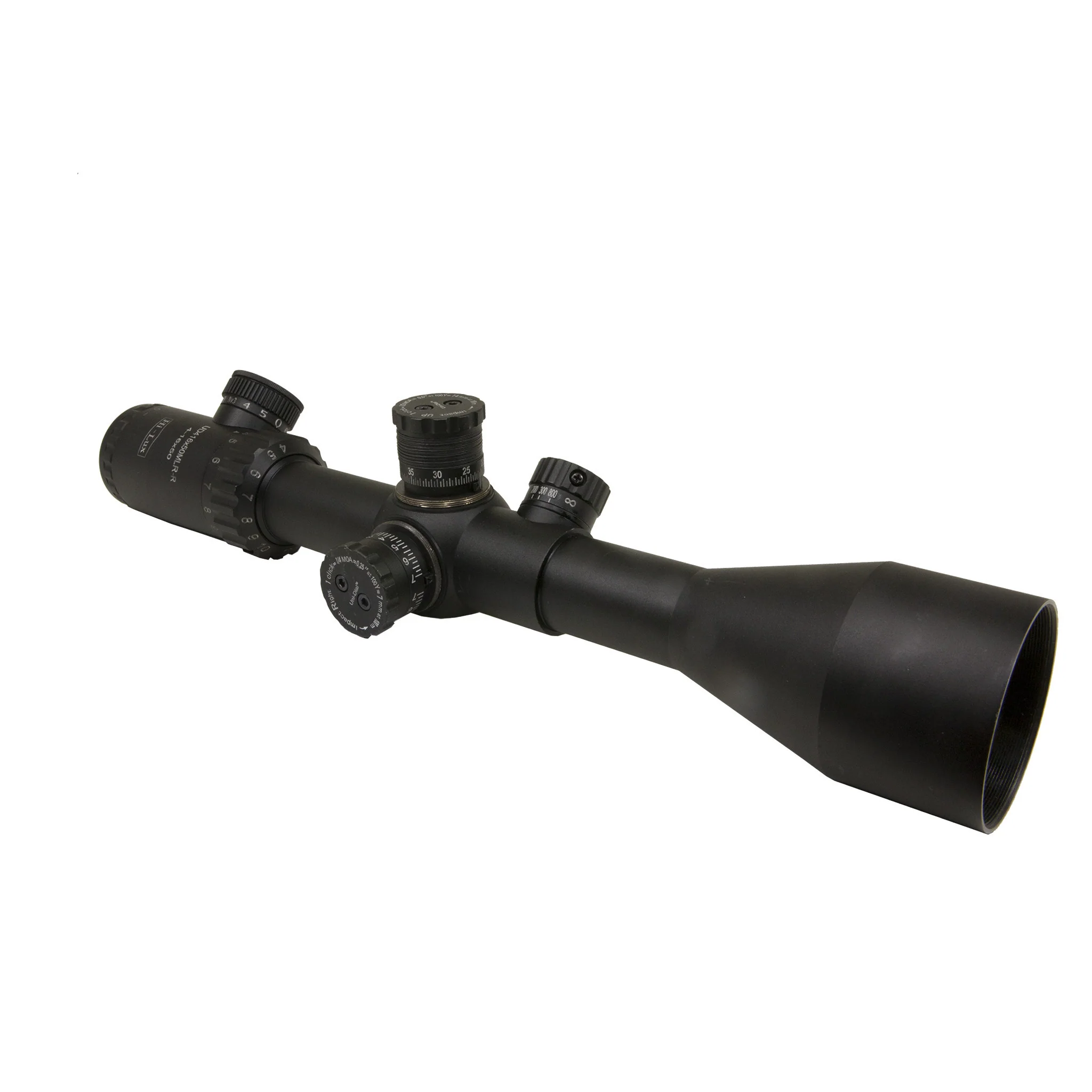 Hi-Lux Uni-Dial 4X-16X Ballistic Turret Rifle Scope - Image 6