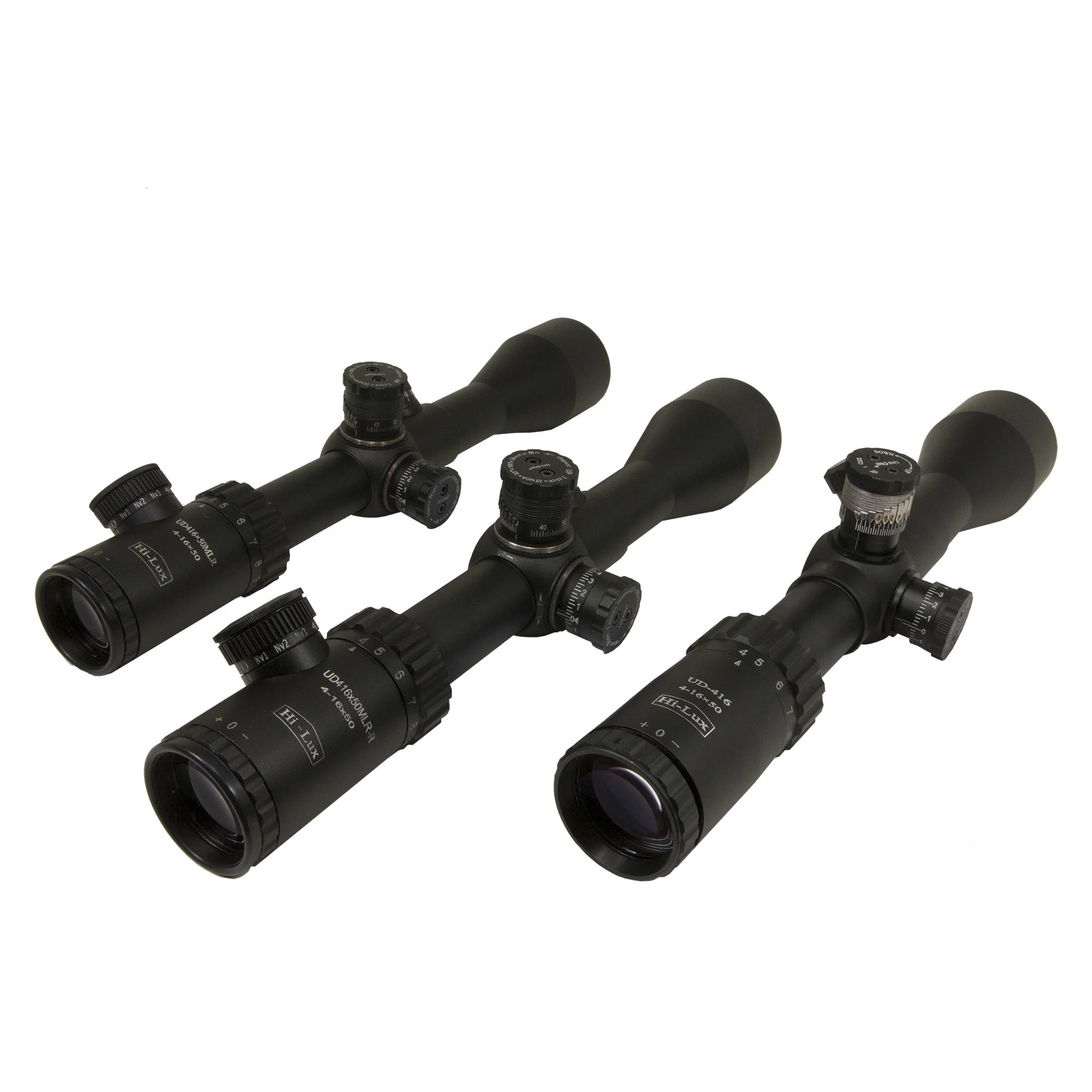 Hi-Lux Uni-Dial 4X-16X Ballistic Turret Rifle Scope - Image 8
